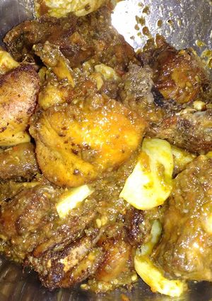 Foto resep Ayam lado hijau mantap