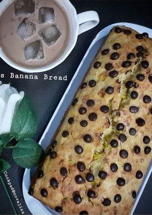 Foto resep Eggless Banana Bread (lembut, no ribet, no mixer)