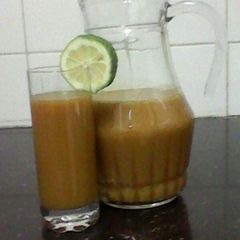 A picture of Tree Tomato Mango Juice.