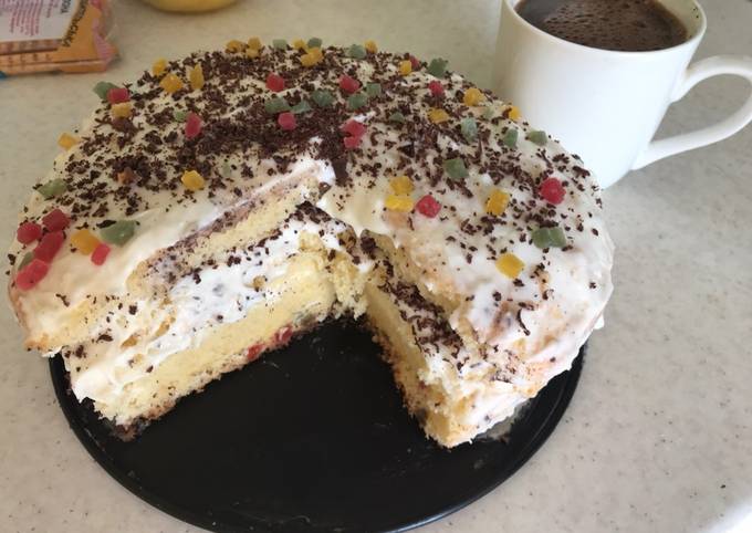 Творожный пирог с цукатами - пошаговый рецепт с фото на Готовим дома