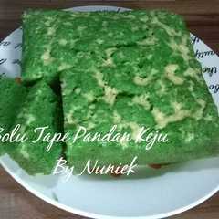 BOLU KUKUS TAPE PANDAN KEJU SUPER SIMPLE (Tanpa Mixer, Tanpa Telur) রেসিপির প্রধান ছবি