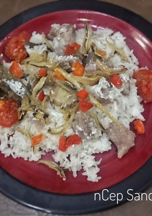 Foto resep Nasi Liwet Daging Sapi Teri Medan