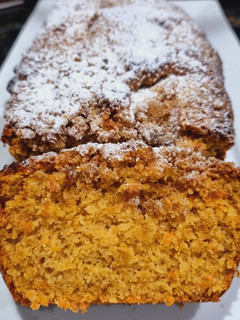 Una foto de Budín de Naranja, Zanahoria y Miel ❤