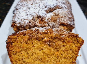 Una foto de Budín de Naranja, Zanahoria y Miel ❤