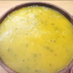 A picture of Pumpkin soup.