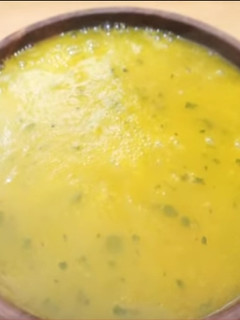 A picture of Pumpkin soup.