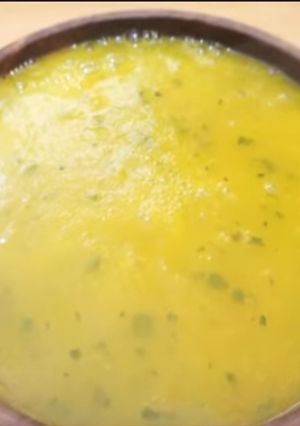 A picture of Pumpkin soup.
