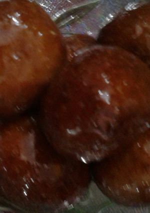 A picture of Bread Gulab Jamun.