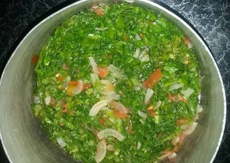Recipe of Super Quick Homemade Fried Spinach