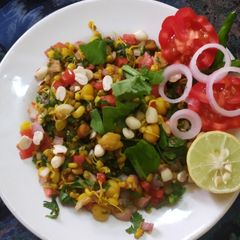 A picture of Healthy mix sprout salad.