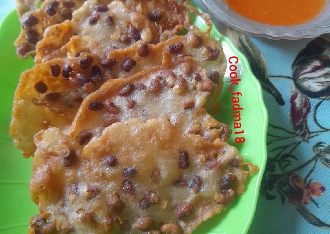 Ternyata begini loh! Resep membuat Gucang (terigu kacang) kacang tolo/kacang tunggak yang lezat