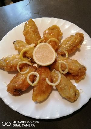 A picture of Lemon Chicken Wings.
