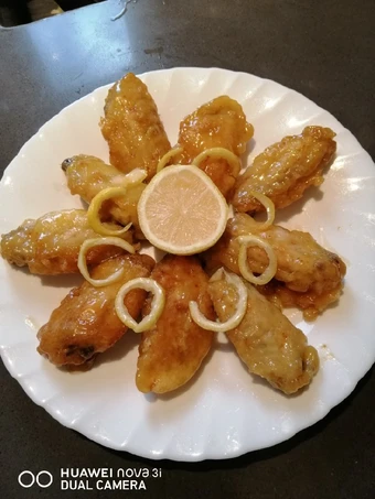 Easy Way Make Recipe Lemon Chicken Wings that is Delicious, Can Spoil the Tongue}
