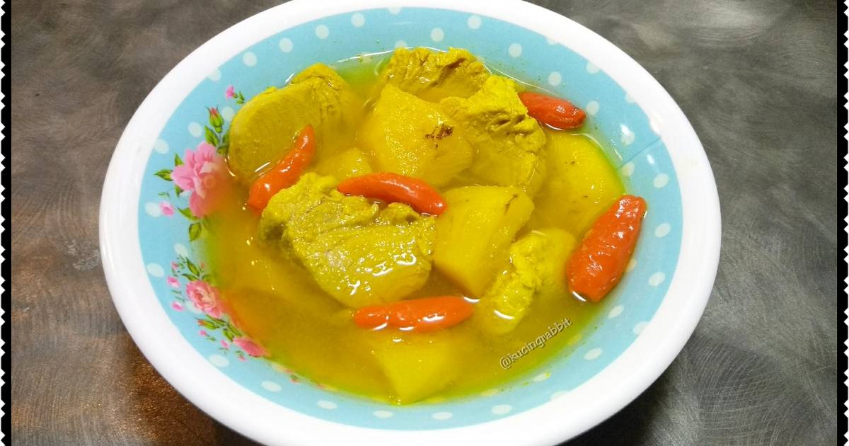 Resep Lempah Kuning Nanas Khas Bangka oleh Kucingrabbit [ Anny ] Cookpad