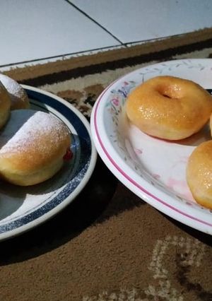 Foto resep Donut lembut white ring