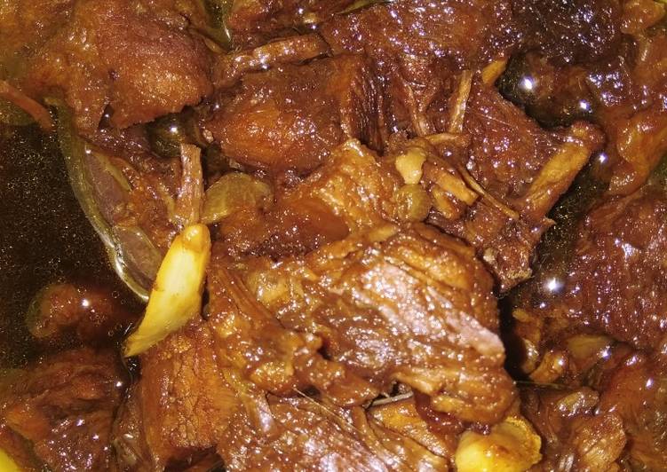 Daging tumis kecap simpel