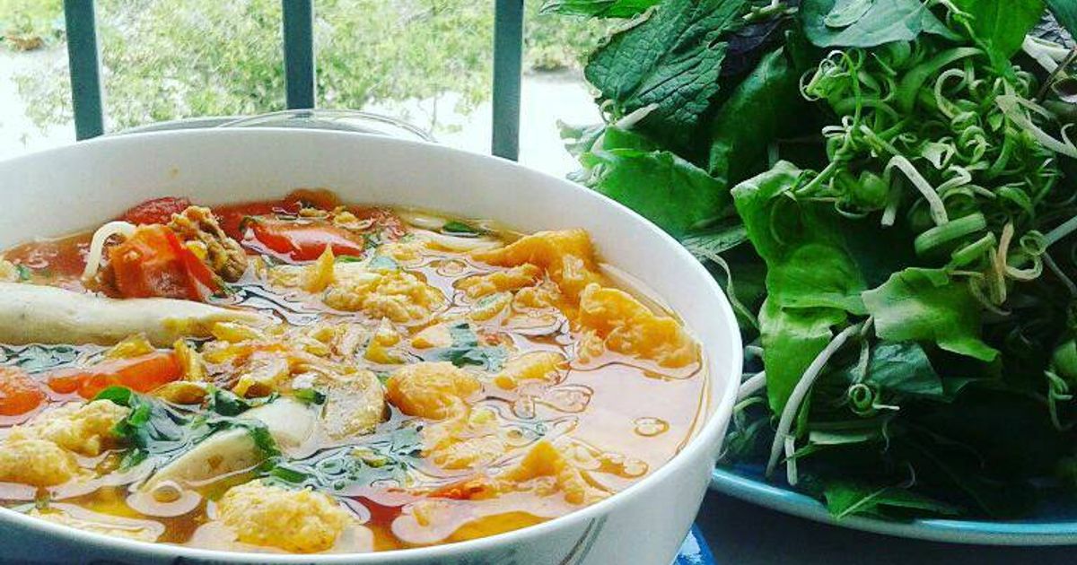 Shrimp Bún Riêu Recipe By Pi Ha