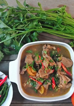 Gambar Sup Daging Cinta Hati❤ #marathonramadhan#resepidaging