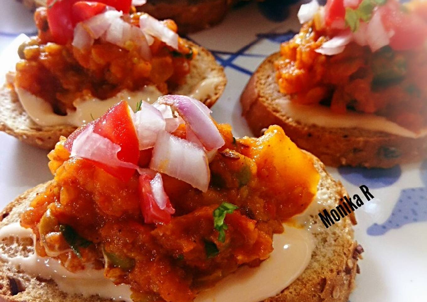 Pav Bhaji Mini Bites