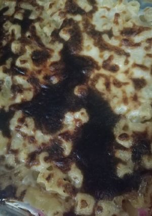 صورة لوصفة معكرونه بشاميل