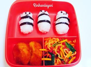 Resep Bento Resep bento praktis dan simpel rumahan enak dan mudah - Cookpad