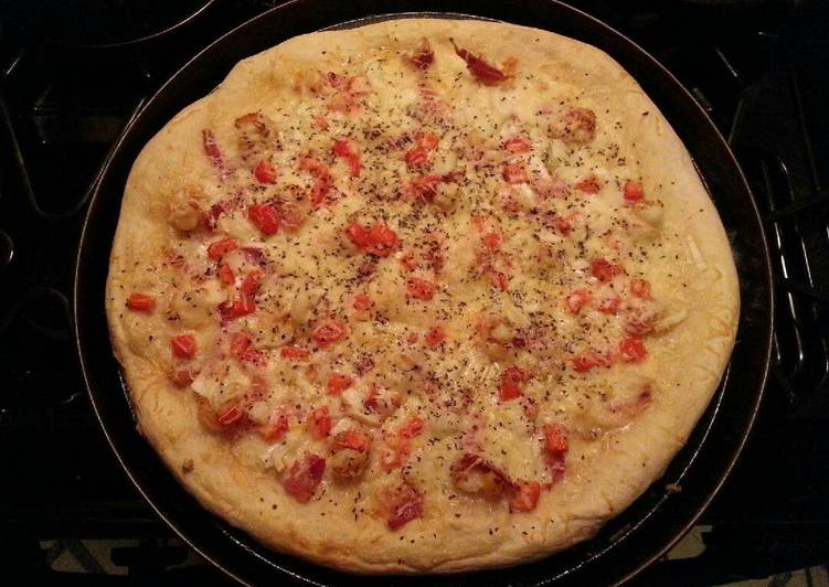 Easiest Way to Prepare Quick Shrimp Pizza