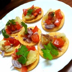 Papri bites A picture of Papri bites.