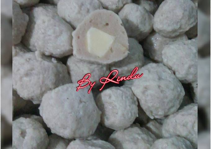 Resep Bakso Keju Krenyes Krenyes Oleh Rindu Rindu Cookpad