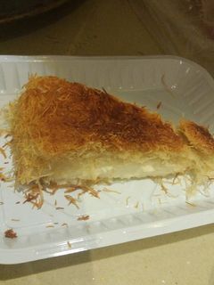صورة لوصفة كنافه بالقشطه