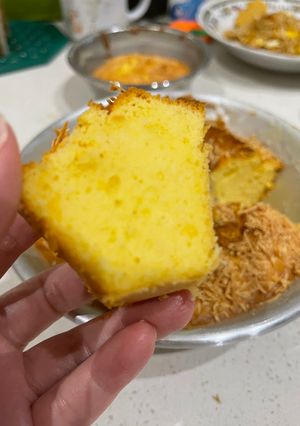 Foto resep Bolu cheddar cream airfryer