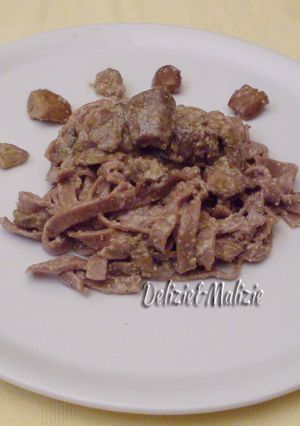 Foto di Tagliatelle al cacao  porcini e noci #ciaksicucina #cookpad