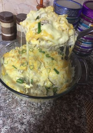 صورة لوصفة معكرونة بالكريمة