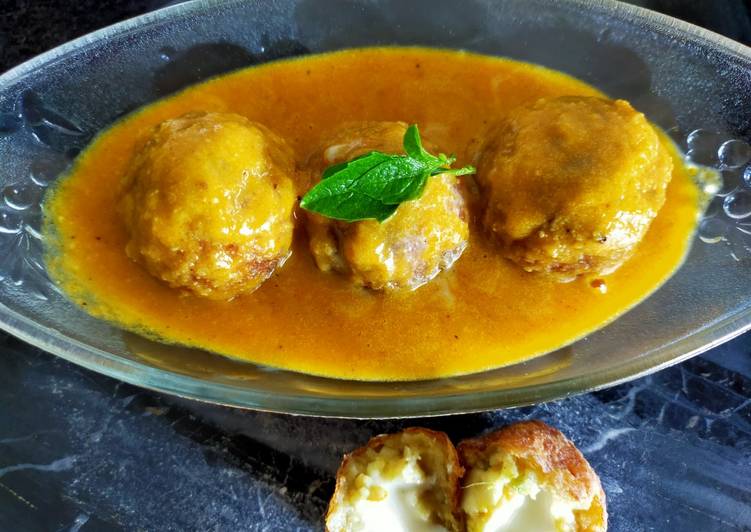 Easiest Way to Prepare Ultimate Cheese Kofta Curry