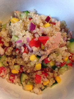 A picture of Quinoa Tuna Salad (Salad Rice).