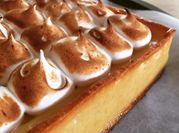Une photo de tarte au citron