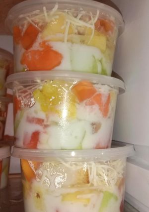 Foto resep Salad buah enak dan mudah