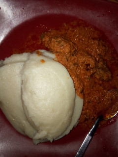A picture of Semolina and melon soup.