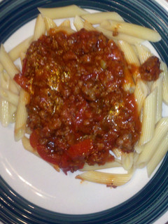 A picture of Cheesy Sausage Pasta.