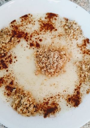 صورة لوصفة بحته او رز بحليب