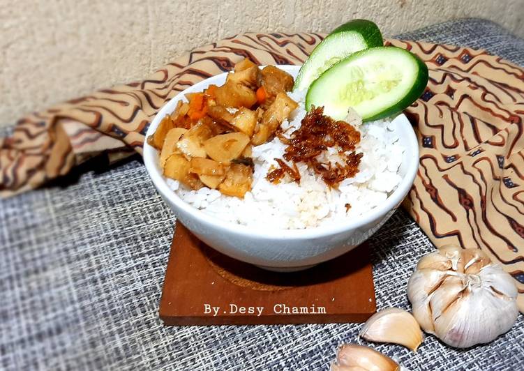 Resep masakan [Rice Bowl] Asam Pija Ikan Jambal Asin | Cara Buat [Rice Bowl] Asam Pija Ikan Jambal Asin Yang Lezat