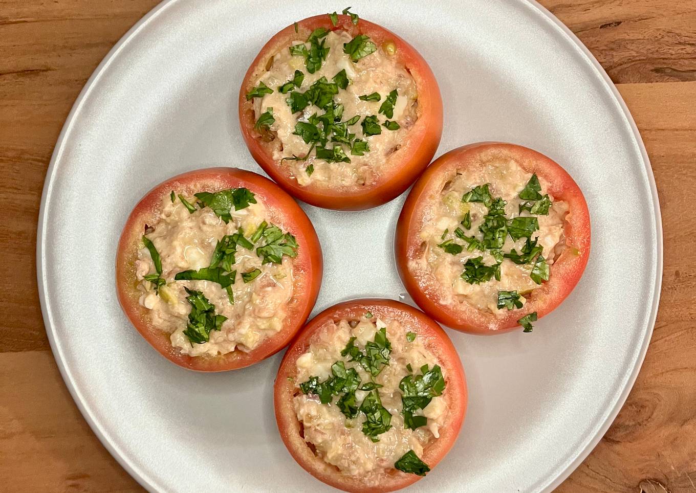 🍅 Tomates rellenos 🐟
