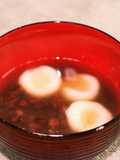 10-Minute Shiratama Zenzai (Oshiruko) for New Year's