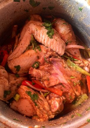 Una foto de Como sazonar pollo al estilo Dominicano