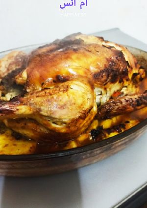 صورة لوصفة دجاج محمر على طريقتي