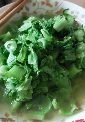 清炒菜之一 的食譜成品照片