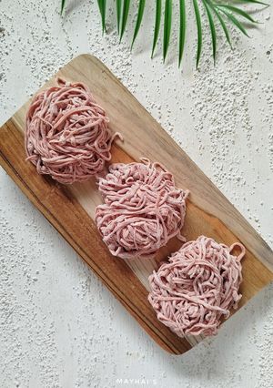 Foto resep Mie Angkak Sourdough Homemade