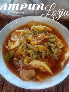 Foto resep Campur lorju' khas madura (soto kerang bambu)