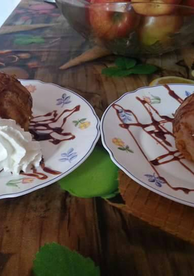 Una foto de Helado frito