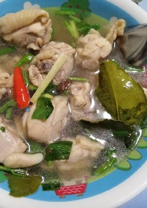 รูปของ ต้มยำไก่น้ำใส​ สำหรับเด็กหอ