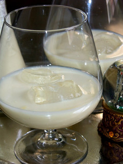 Una foto de Licor de crema catalana